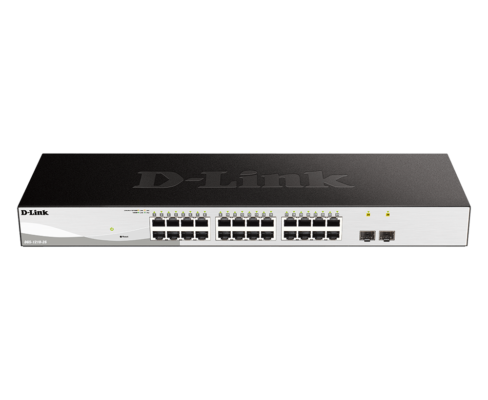 26-Port Gigabit Smart Managed Switch DGS-1210-26