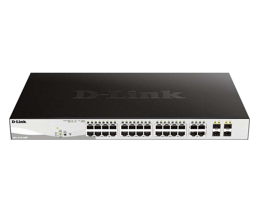 52-Port Gigabit Smart Managed Switch DGS-1210-28MP